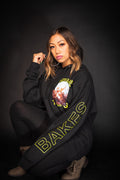 Divine Timing Black Hoodie