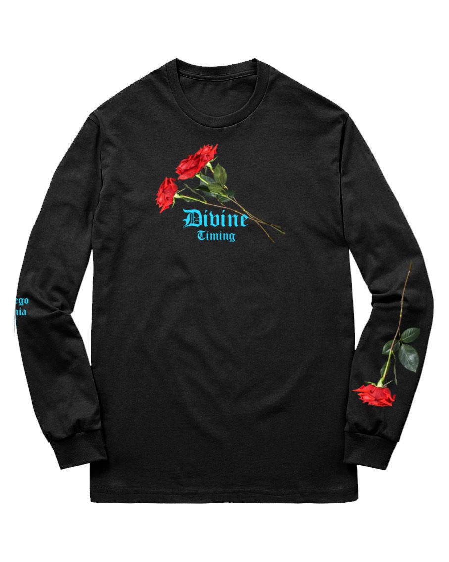 Divine Timing Black Long Sleeve by Bakes, photo 3