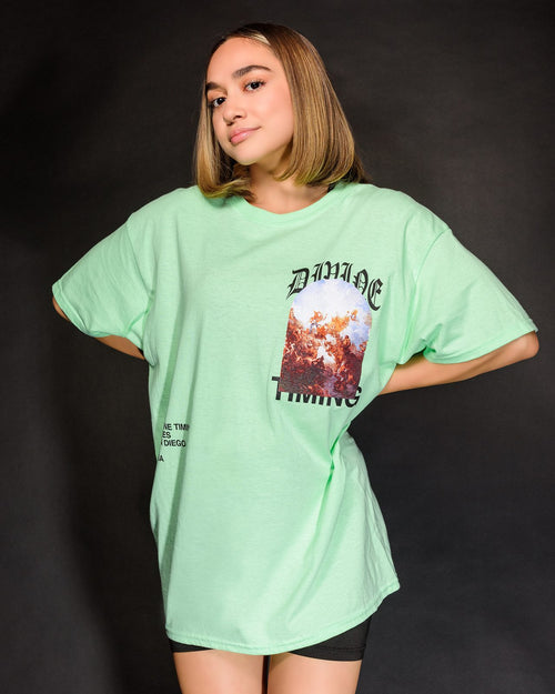Divine Timing Mint Green Tee by Bakes, photo 1