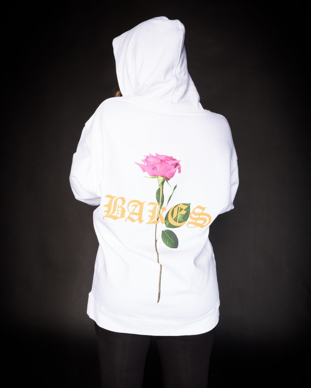 Divine Timing White Hoodie by Bakes, photo 2