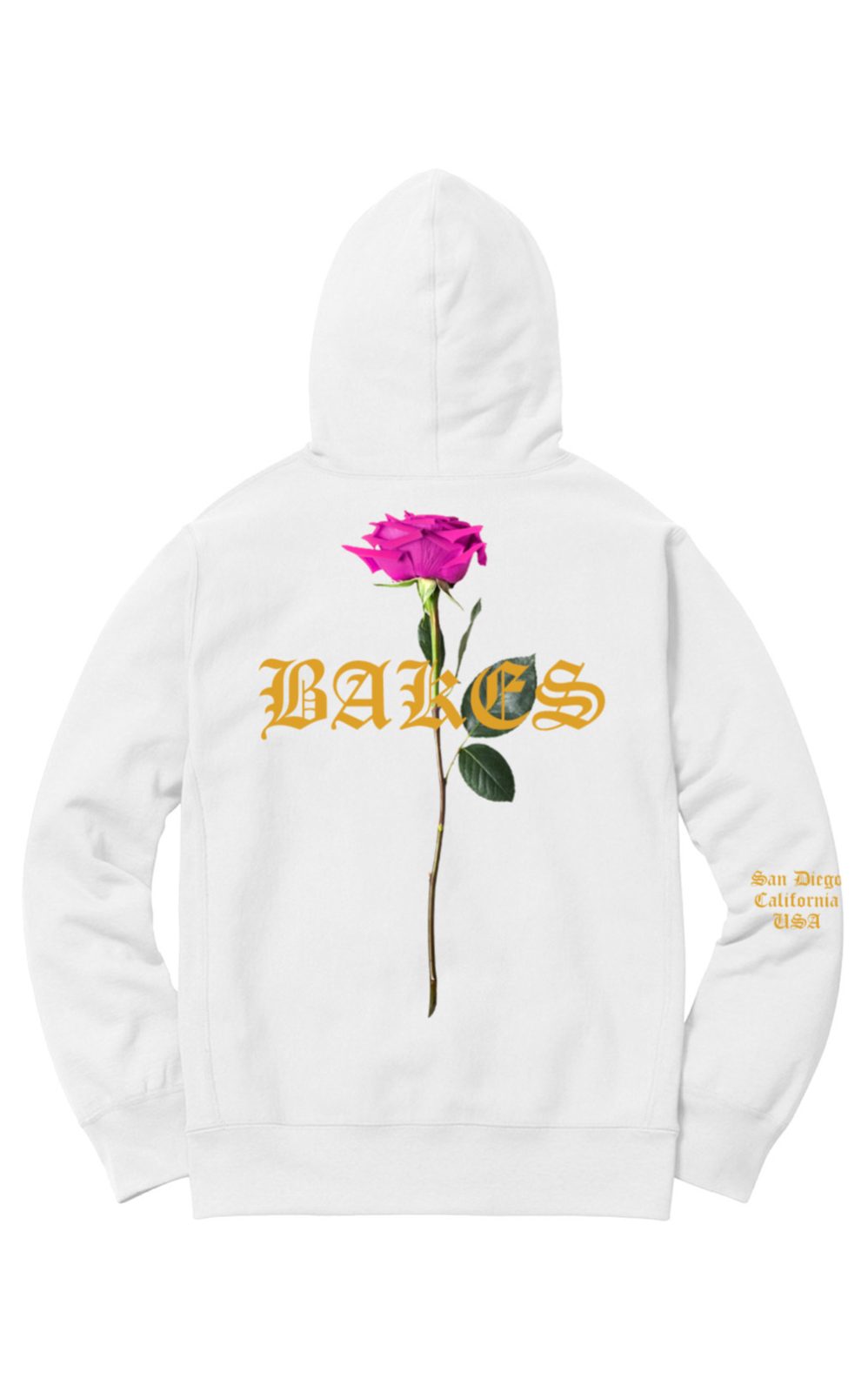 Divine Timing White Hoodie by Bakes, photo 4